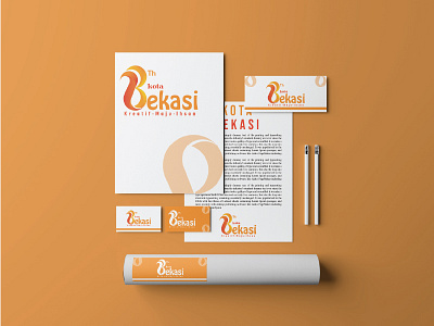 Stationary of 23th logo City Of Bekasi brand brand design brand identity branding branding design design designer identity identity branding identity design identitydesign logo logo design logodesign logos logotype stationary visual visual design visual identity