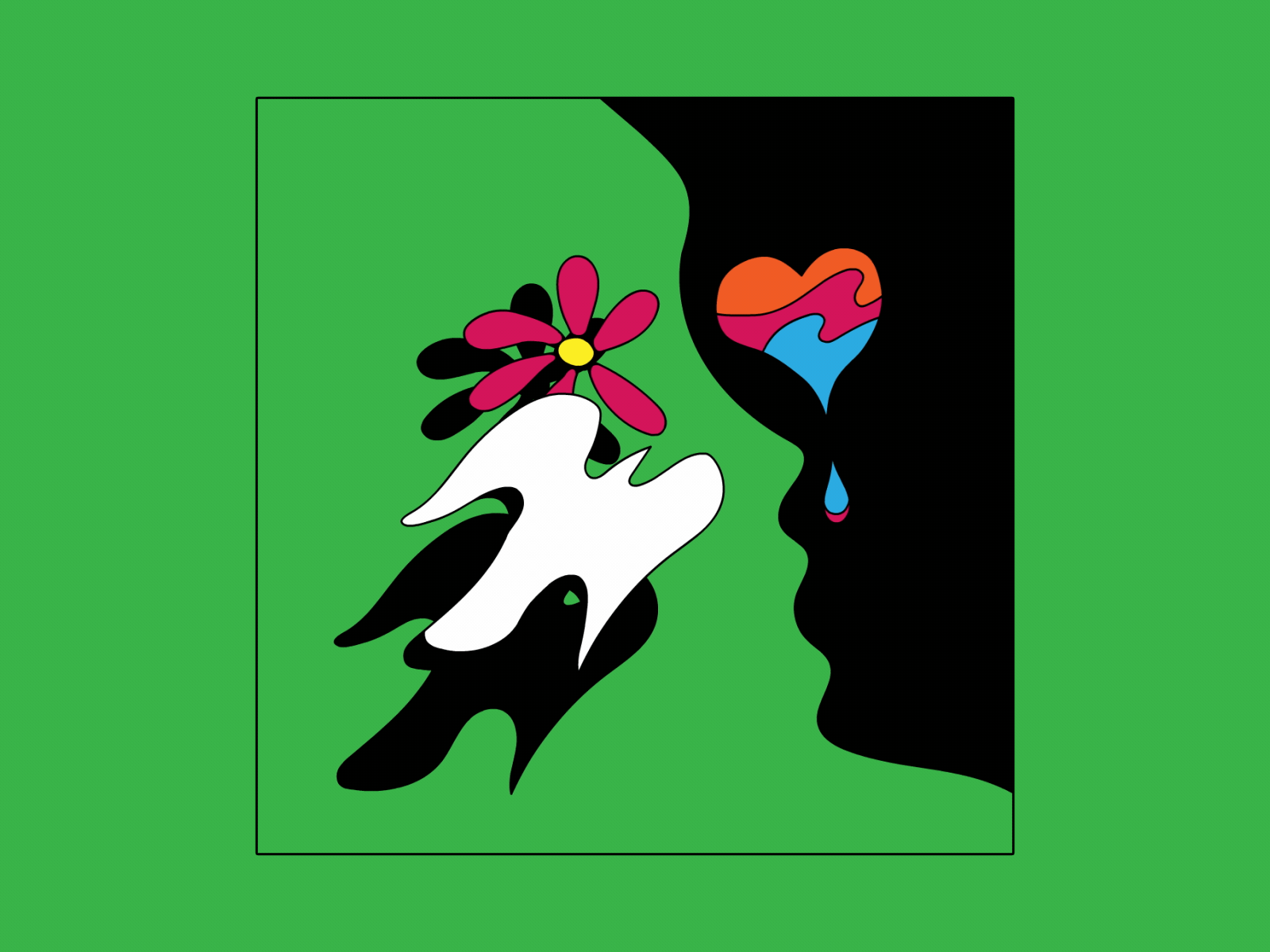 Mickey Cake animation cell animation illustration vector