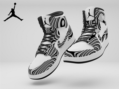 Air Jordan 1 - Quidify 3d art airjordan blender branding design nike productdesign