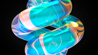 Abstraction1 3d cinema4d design illustration pixel