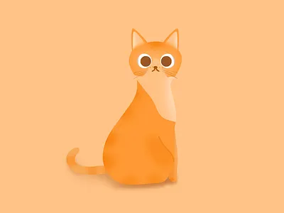 Orange Cat animal art cartoon cat cats christmas cat creartmood design digitalart illustration illustrator imagine kawaii kawaii cat orange pet photomanipulation photoshop photoshopartwork