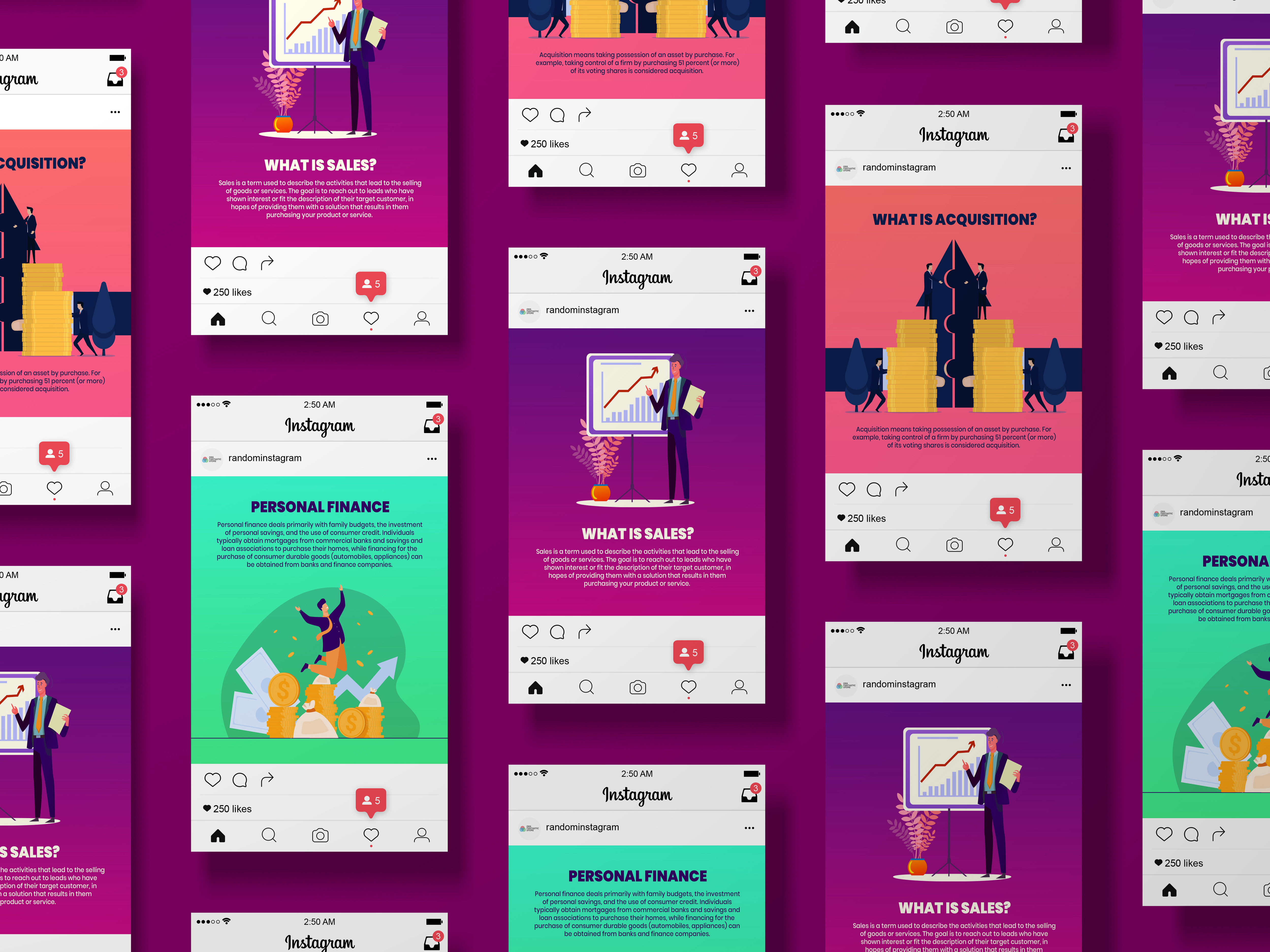 Example of Design Social Media Posts, Meta Ads