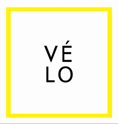 VELO Animated Logo animation branding graphic design logo motion graphics typography