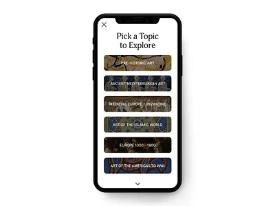 Meet Art App UI app colorful design ui ux web