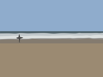 Day 30 - Surf s Up 100daychallenge beach design illustration surf surfer vector