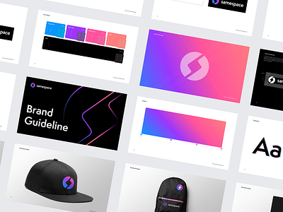 Samespace | Brand Guideline brand guidelines brandbook brandbook mark brandguidelines branding branding and identity identity identity branding logo design logo design branding logodesign logotype