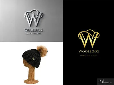 logo design for wooloox accessories brand design brand identity branding design designer graphic logo vector