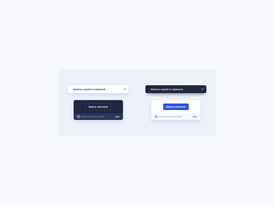 Dark Light UI Element Designs banner banner design banner ui dark mode dark theme dark ui design notification toast ui ui design ui design daily ux ux design
