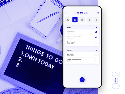 To-Do List | Daily UI - 042 clean design clean ui daily daily ui 042 dailyui dailyuichallenge design digital simple todo app todolist ui uidesign