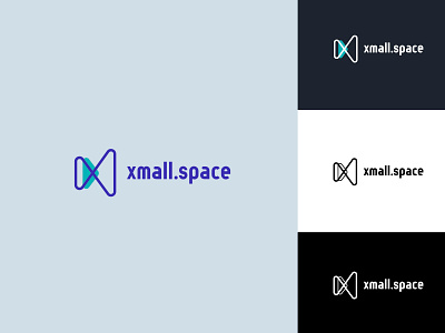 Xmall.space logotype agency app branding design graphic graphic design icon identity identity branding illustration logo logo design logotype logotypes ui ux vector web