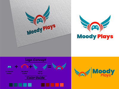 Moody Plays design flat graphic design icon illustration logo logodesign minimal typography vector