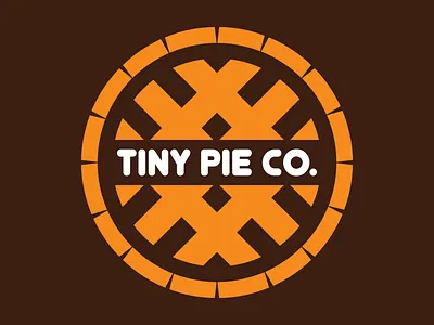 Day 331 adobe illustrator adobe illustrator cc brand design brand identity branding cute fruit graphic design logo logo design logo designer logos pie pieces pumpkin pie rich thanksgiving tiny tiny pie warm