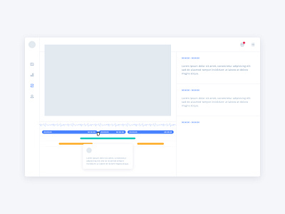 Timeline for video editing apps app design ui ux web