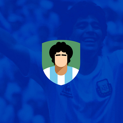 RIP Diego Maradona branding design icon illustrator logo rip vector