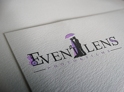 Event Lens Photo & Films Logo Design Mockup1 branding design graphic design icon illustration logo vector