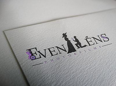 Event Lens Photo & Films Logo Design Mockup3 branding design graphic design icon illustration logo vector