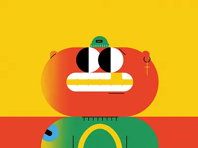 NDE character character design eyes illustration vector