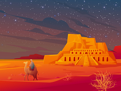 For the Babylonian time... ancient branding design graphic design illustraion typography ui ux vector web design website