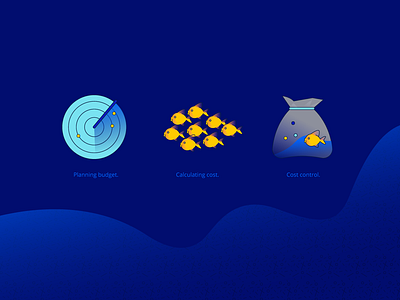 icns budget atlassian blog budget calculation cost cost calculator digital marketing fish fishing illustration marketing radar risk management risks sonar tempo vector