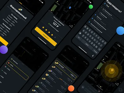 TapTaxi dark mode dark ui design izhevskdesigner lyamindesign mobile app taptaxi taxi taxi app taxi booking app ui ux