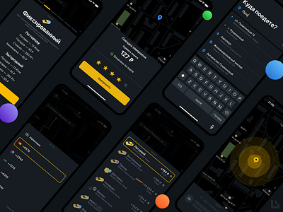 TapTaxi dark mode dark ui design izhevskdesigner lyamindesign mobile app taptaxi taxi taxi app taxi booking app ui ux