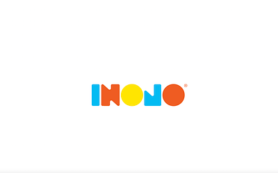 INOJO branding design graphic design logo playful shapes vector