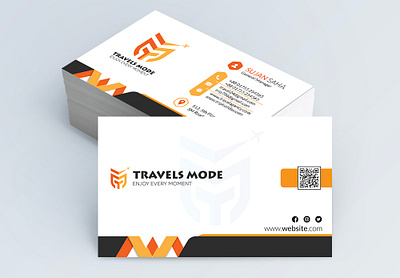 Elegant Business Card business business card card design ecommerce graphic design logo professional travel trip