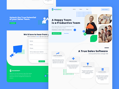 SaaS Website UI inspiration sales ui uidesign uxdesign webdesign