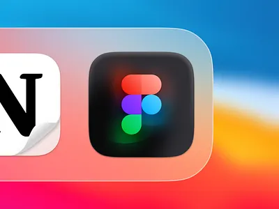 Figma Glow Icon - Mac OS Big Sur 3d app app icon bevel big sur big sur icon blur figma figma design figma icon freebie glow gradients mac app mac os mac os icon skeuomorphism
