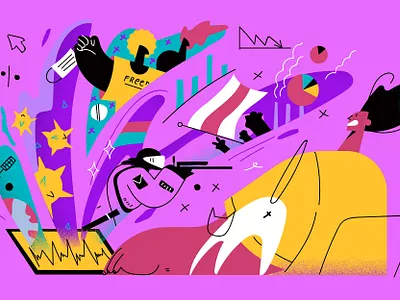 social networks 2020 belarus color coronavirus economic illustration internet life planet social network