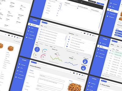 Parallel Market Software dashboard design experience graphics paralel market product retail software software design tables ui ux website