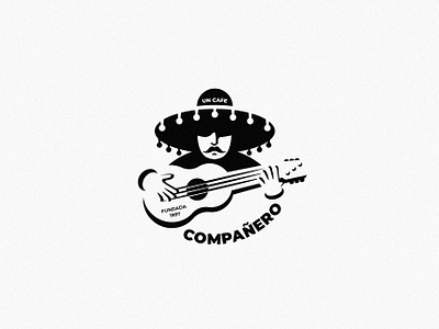 COMPAÑERO branding design inspiration logo minimalism negativespace silhouette vector