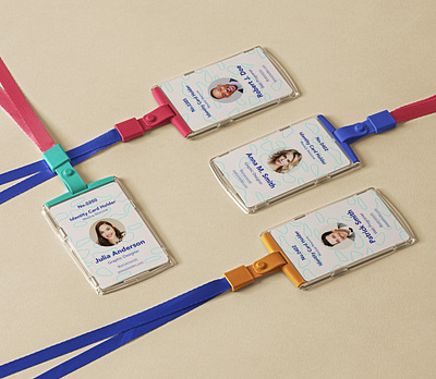 Free ID Psd Card Holder Mockup Scene card holder id card id card design id card mockup identity design