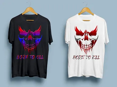 Born to kill design graphic design illustration illustrator logo typography