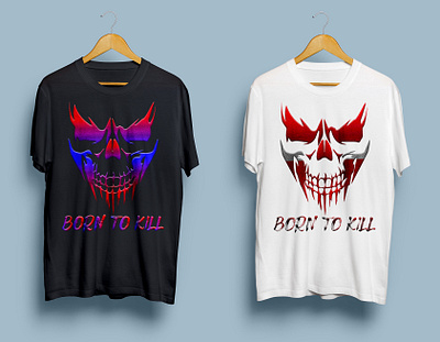 Born to kill design graphic design illustration illustrator logo typography