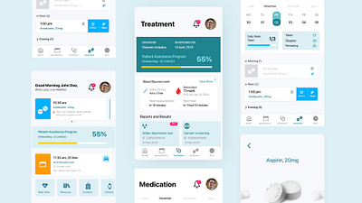 Patient App health care life science treatment details