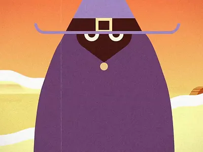 Los Magos 2d animation animation character characterdesign dual fly gif graphic illustration loop motion design retro sorcerer vector wizzards