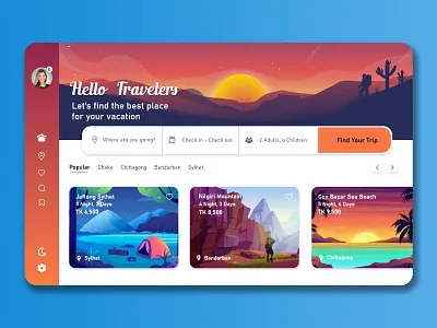 Travel Website UI/UX Design travel travel agency travel app travel app design travel art traveling travelwebsite ui ux uiux