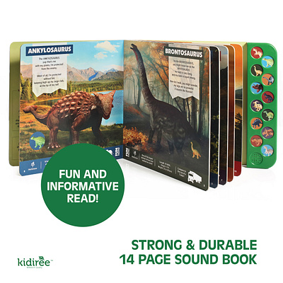 Dinosaur Book Design bookdesign toydesign toys
