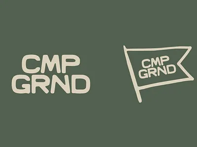 Campground Abbreviated Badges badge branding camp campground design flag icon identity illustration logo logo designer mark stories story type typography