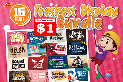 Display Font Bundles $1 blackfriday blackfriday font branding font font design font designer handmade typography