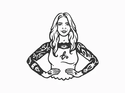 Tattoo Artist illustration tattoo tattoo art tattoo artist tattoo girl