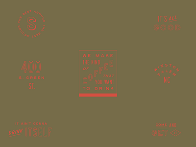 Coffee shop branding branding coffee icon identity layout logo modern restaurant shop typography