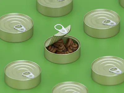 All I Do is Sh*t 3d can cinema 4d illustration poop shit