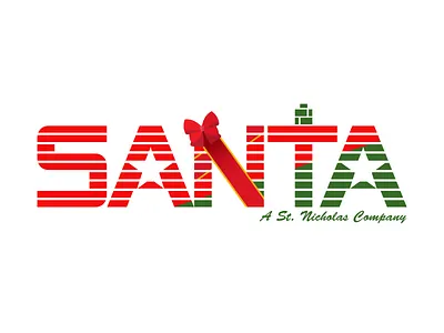 Santa Corp Logo christmas logo santa santa claus