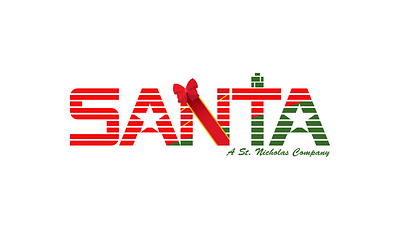 Santa Corp Logo christmas logo santa santa claus