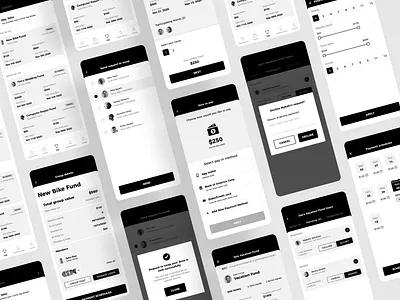 Agg App - Mobile App Wireframe app design icon design iconography illustrator mobile app design prototyping sketchapp ui ui ux ui design user experience design user interface design ux ux desgin uxdesign wireframe wireframing