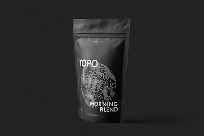 TOPO branding design illustration topographic vector