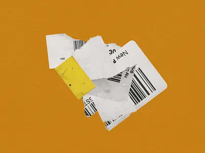 collage exploration // 03 of 03 collage concept graphic design illustration paper stickers