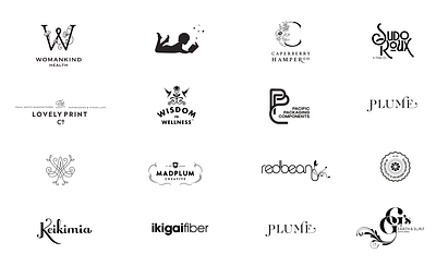 Logos & Monograms branding logo typography